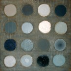 Thinking Spot 48x48 in. MM on wood panel. SOLD*